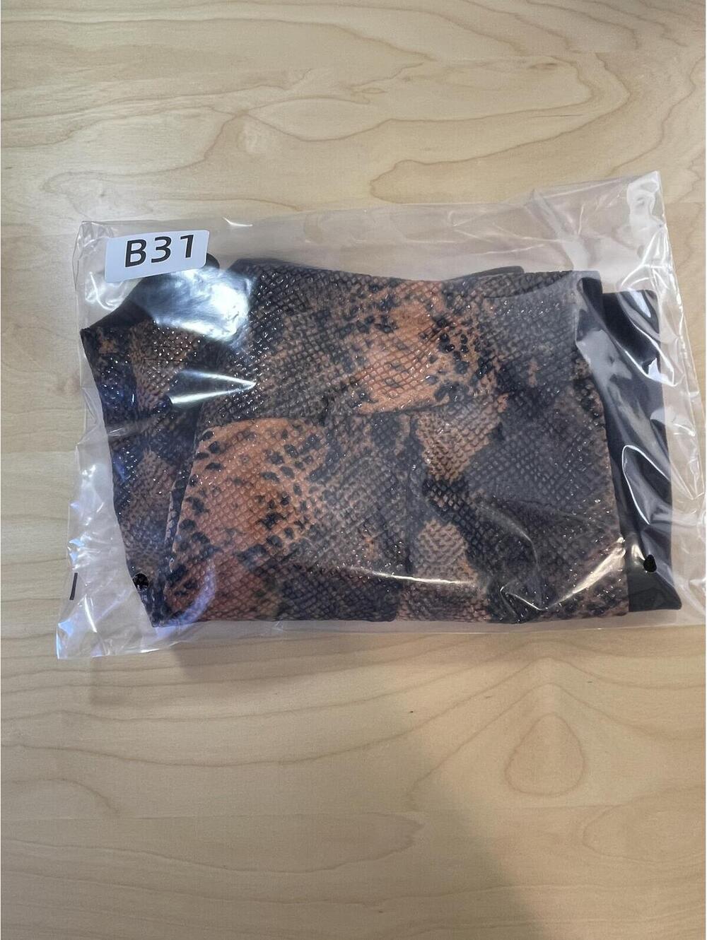 Tiger Mist Women's Snake Print High Waist Shorts Size S - Picture 5 of 5